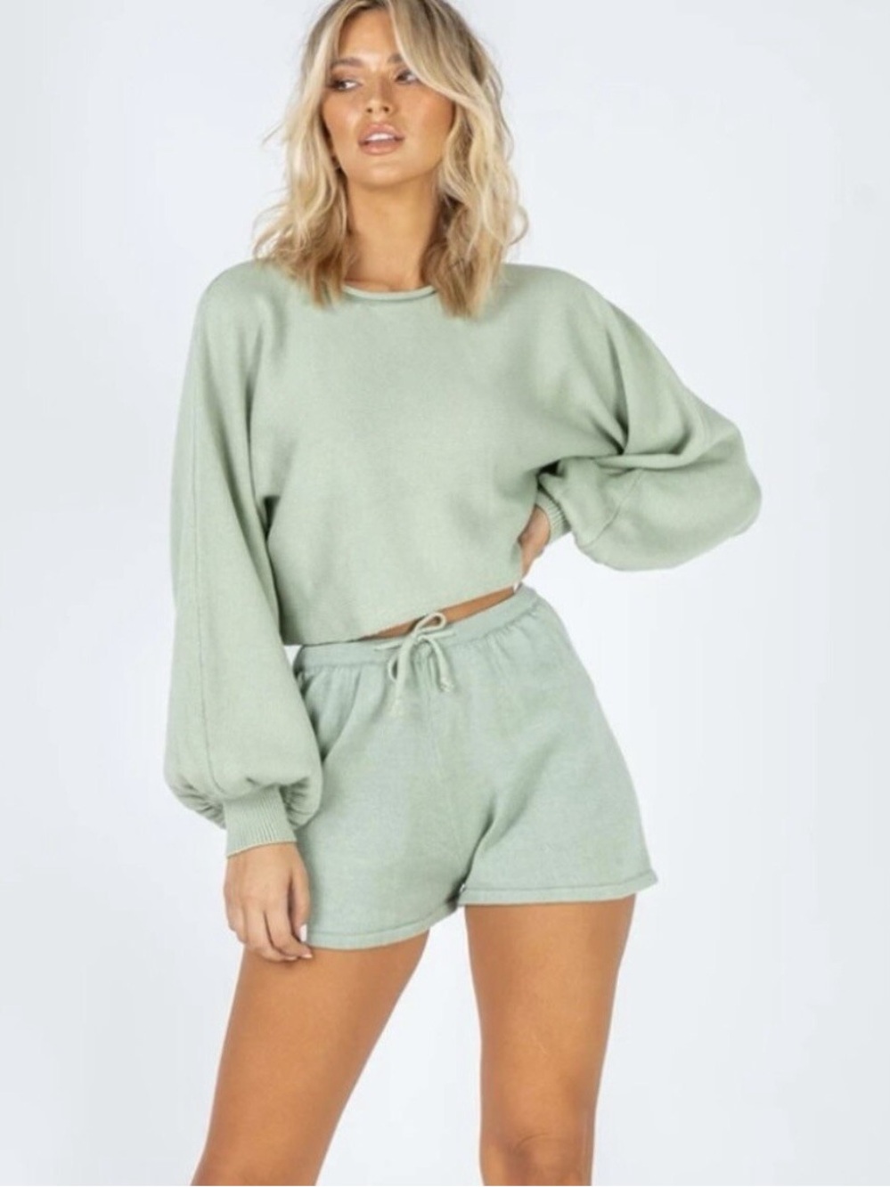Princess Polly knit lounge Shorts